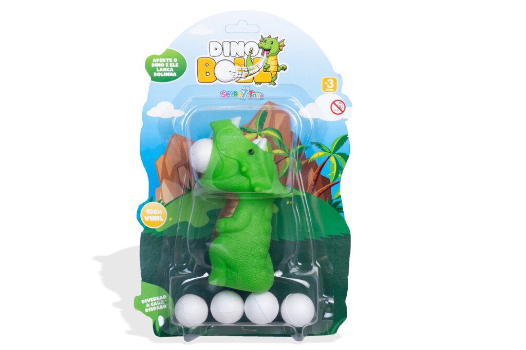 DINO BOLL VERDE NA EMBALAGEM